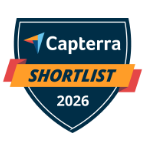 Capterra award badge